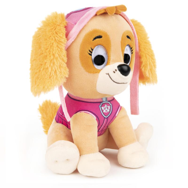 GUND LA PAT’ PATROUILLE - PELUCHE 25 CM STELLA - Peluche Stella Taille 25 cm - Lavable En Surface - Jouet Premier Age - 6058446