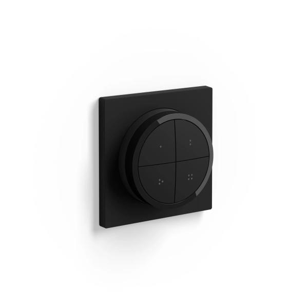 Télécommande Philips Hue Tap Dial Switch - Noir - Contrôle multi-pieces - Compatible Alexa - Intérieur - Pile