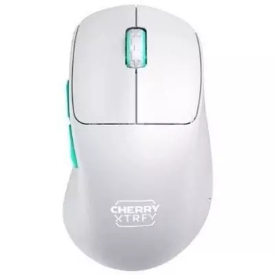 Souris gaming ultra-légère 2,4 GHz - CHERRY XTRFY M64 WIRELESS - Blanc