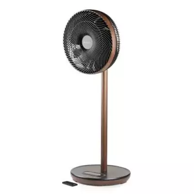 Ventilateur sur pied - DOMO - 26 W - Bois - ECO consommation - Silencieux - 9 vitesses - Affichage LED - Télécommande inclus