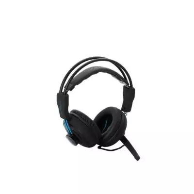 Casque gamer filaire ERAXER MD 88640 - PC/console - Noir/Bleu