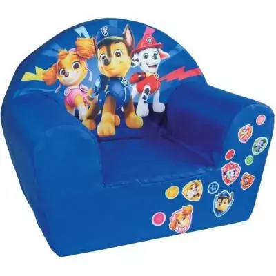 Fauteuil club enfant Pat'Patrouille - Fun House - Confort et style! Fauteuil club enfant Pat'Patrouille - Fun House - Confort et style!