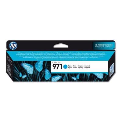 Cartouche Encre Cyan Authentique HP 971 pour Officejet Pro X451/X476/X551/X576