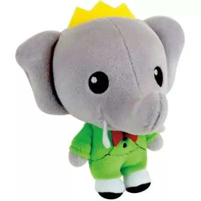 Peluche à collectionner Éléphant - JEMINI - BABAR - Kid'collect +/- 13 cm