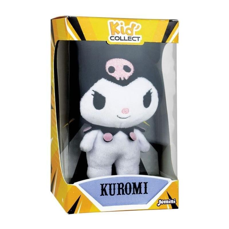 Peluche à collectionner Kuromi - JEMINI - Hello Kitty - Kid'collect 13 cm