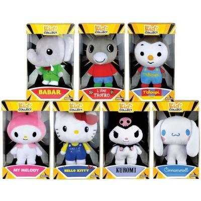 Peluche à collectionner Kuromi - JEMINI - Hello Kitty - Kid'collect 13 cm