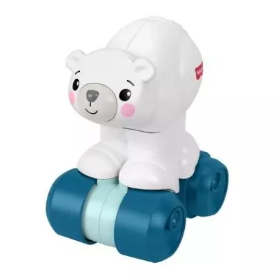 Fisher-Price - Ours polaire à poursuivre - Jouet d'éveil pour bébé