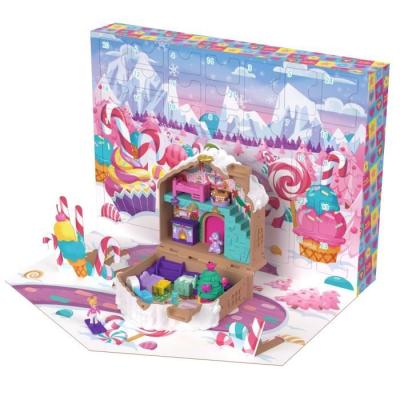 Polly Pocket - Calendrier de l'Avent Maison en pain d'épices - Surprises