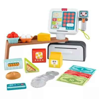 Fisher-Price - La caisse enregistreuse ludique pour bébés - Jouet éducatif