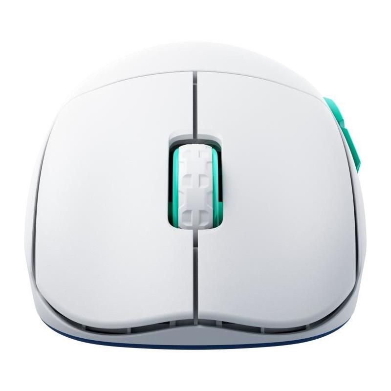 Souris gamer ultra-légère sans fil symétrique - CHERRY XTRFY M68 WIRELESS - Blanc