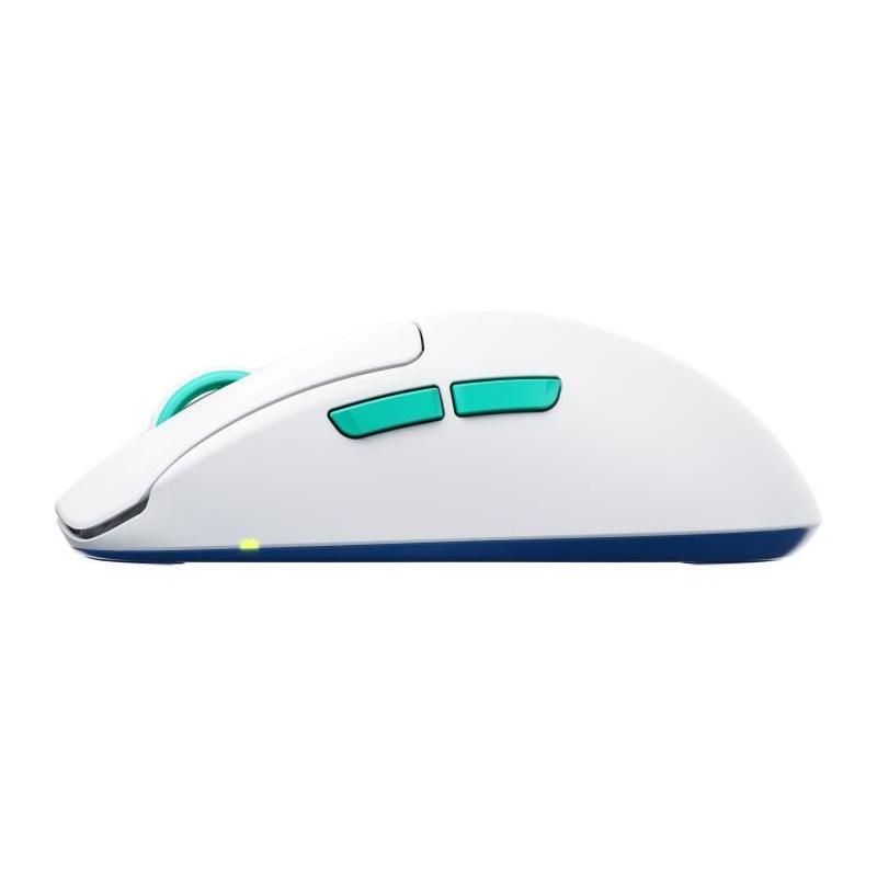 Souris gamer ultra-légère sans fil symétrique - CHERRY XTRFY M68 WIRELESS - Blanc