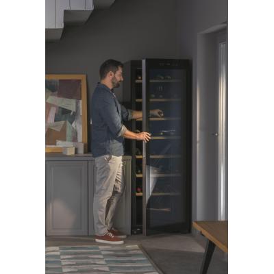 Haier Wine cellar HWS188GAE Pose libre Noir 188 bouteille(s)
