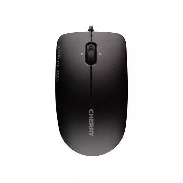 Souris infrarouge - CHERRY MC 2000 - Avec molette de défilement multidirectionnelle - Noir