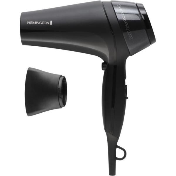 Seche-cheveux - REMINGTON - D5710 Thermacare Pro - 2200 W - 2 vitesses - Noir