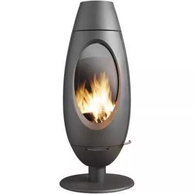 Poêle à bois INVICTA Ode - Design Fonte 10 KW