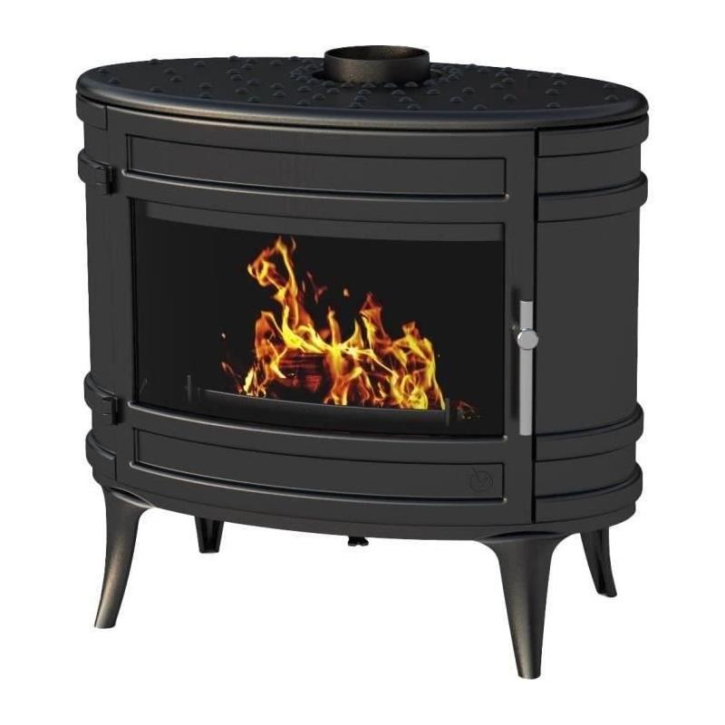 Poêle à bois INVICTA Mandor 12kW - Chaleur et qualité made in France!