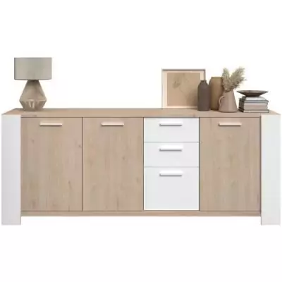 Buffet bas LOFT - Chic et fonctionnel - 3 portes 3 tiroirs Buffet bas LOFT - Chic et fonctionnel - 3 portes 3 tiroirs