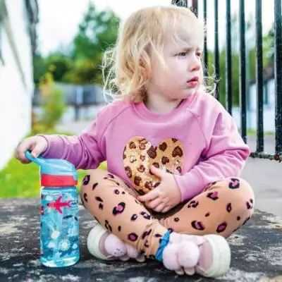 Lot de 2 gourdes NUBY Super Quench - 540 ml - Rose