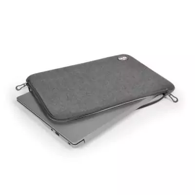Housse d'ordinateur portable Torino II - 15.6 pouces - Gris - Néoprène extensible