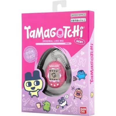 Tamagotchi Original BANDAI 46007 - Collection Couleur - Rose Tamagotchi Original BANDAI 46007 - Collection Couleur - Rose