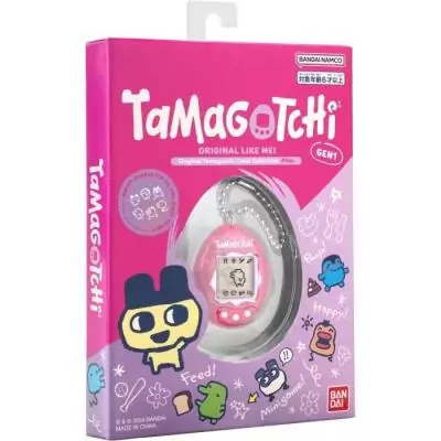 Tamagotchi Original BANDAI 46007 - Collection Couleur - Rose Tamagotchi Original BANDAI 46007 - Collection Couleur - Rose