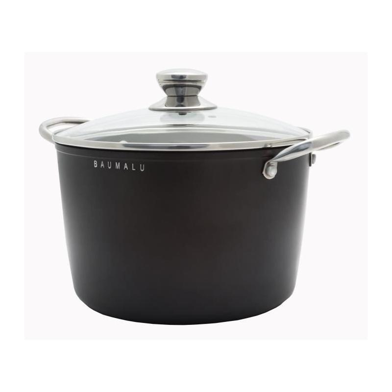 Ensemble Batterie de Cuisine Induction Baumalu 4 pièces - Noir