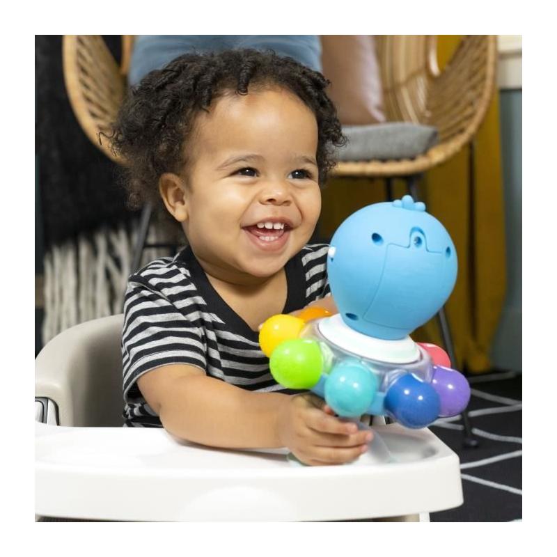 BABY EINSTEIN OPUS le poulpe - Jouet d'éveil sensoriel  ventouse tournant 3M+