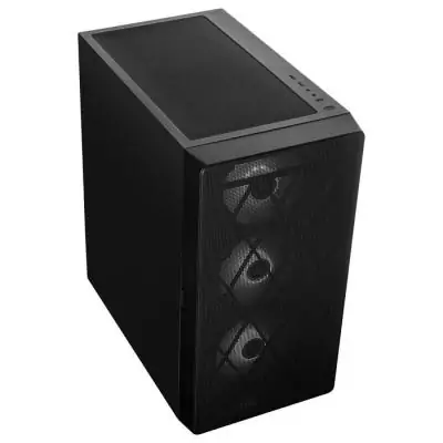 Boîtier PC Bitfenix Muses Noir - Moyen tour compact - USB 3.0 et audio HD