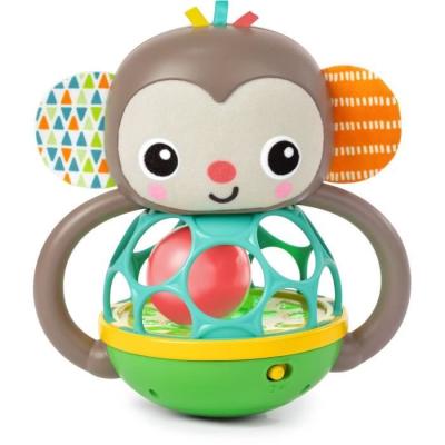 Hochet musical et lumineux Grab & Giggle Monkey - Avec Oball - 6M+