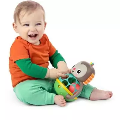Hochet musical et lumineux Grab & Giggle Monkey - Avec Oball - 6M+