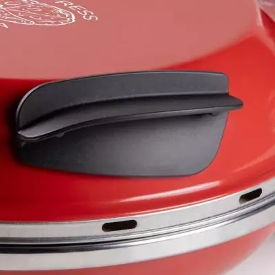 Four à pizza électrique DOMO DO9284PZ - 1200W - Pierre céramique - Rouge