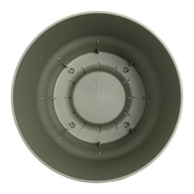 Pot de fleurs rond Greenville - Ø 55 x H 50 cm - Extérieur - Vert
