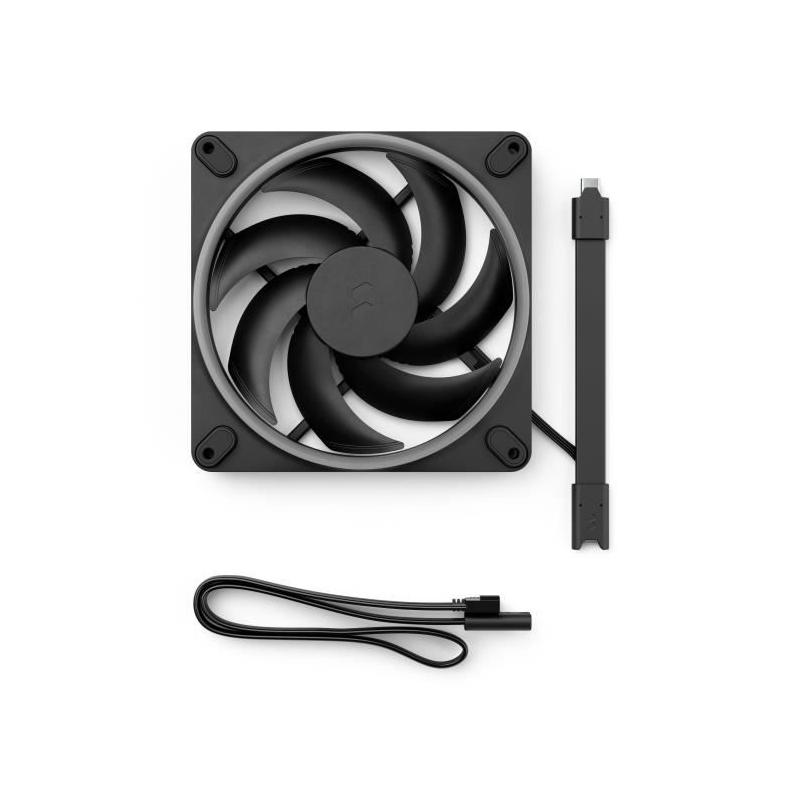 Ventilateur PC - FRACTAL DESIGN - Momentum 14 RGB - 3 packs - FDB - Anneau lumineux ARGB Gen 2 - Contrôle PWM