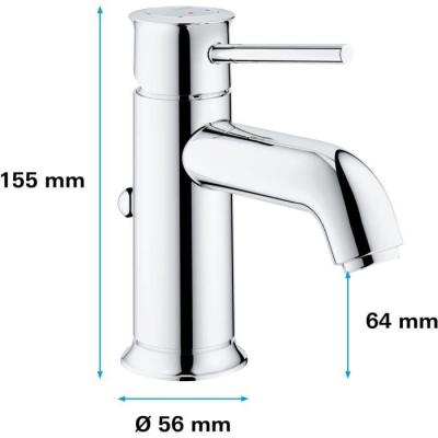 Mitigeur lavabo GROHE Start Classic : élégance et économie d'eau