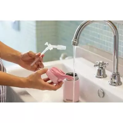 Gourde isotherme NUBY 300 ml Rose - Pratique et tendance Gourde isotherme NUBY 300 ml Rose - Pratique et tendance