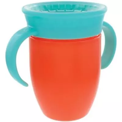 Lot de 2 tasses 360° NUBY avec poignées - Garçon
