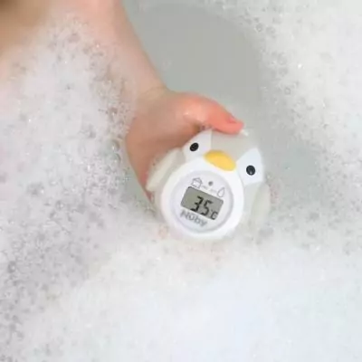 Thermomètre de bain pour bébé - NUBY - Adorable pingouin Thermomètre de bain pour bébé - NUBY - Adorable pingouin
