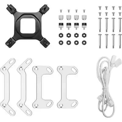 Refroidisseur liquide DEEPCOOL MYSTIQUE 240 WH ARGB - Kit Complet
