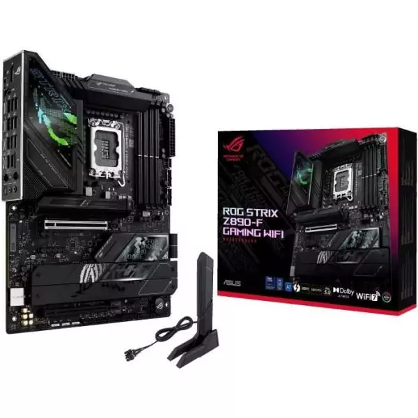 Carte mere - ASUS - ROG STRIX Z890-F GAMING WIFI - Intel Z890 LGA 1851 (Socket V1) ATX