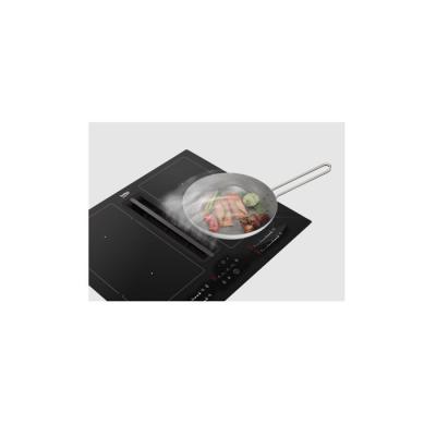 Beko Table de cuisson induction aspirante 60cm 4 feux 7400w - HIXI64700UF1