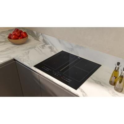 Beko Table de cuisson induction aspirante 60cm 4 feux 7400w - HIXI64700UF1