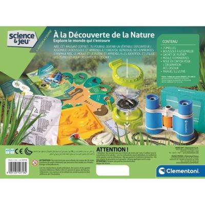 Explorez la nature avec CLEMENTONI - animaux et insectes
