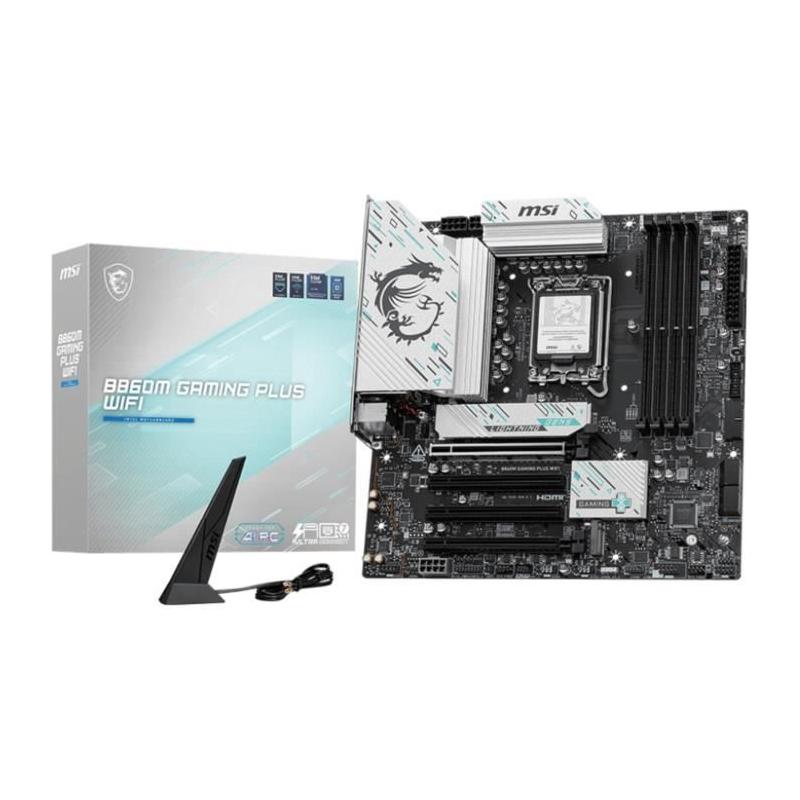 Carte mere - MSI - B860M GAMING PLUS WIFI l B860 LGA 1851 (Socket V1) micro ATX