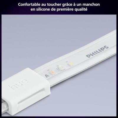 Ruban LED Philips Hue W C Lightstrip Solo - Contrôle couleur - Économie d'énergie