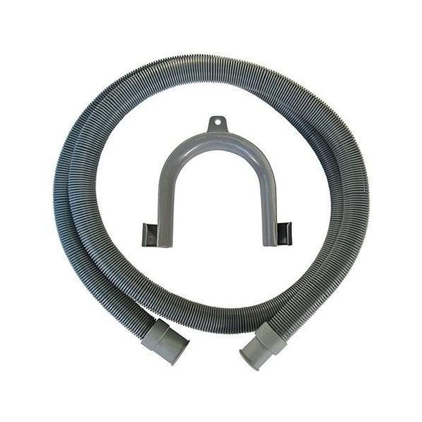 Flexible d'évacuation pour machine a laver - ROUSSEAU - 2.50 m - Embouts Ø19 mm et Ø22 mm