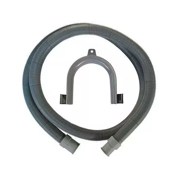 Flexible d'évacuation pour machine a laver - ROUSSEAU - 2.50 m - Embouts Ø19 mm et Ø22 mm