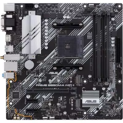 Carte mère ASUS PRIME B550M-A WIFI II - Performances AMD B550 - Format micro ATX Carte mère ASUS PRIME B550M-A WIFI II - Performances AMD B550 - Format micro ATX