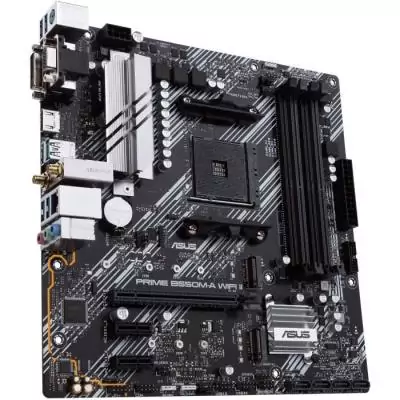 Carte mère ASUS PRIME B550M-A WIFI II - Performances AMD B550 - Format micro ATX Carte mère ASUS PRIME B550M-A WIFI II - Performances AMD B550 - Format micro ATX