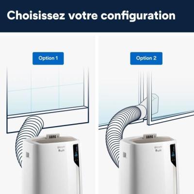 Climatiseur mobile puissant - DELONGHI - PAC EL110 WIFI