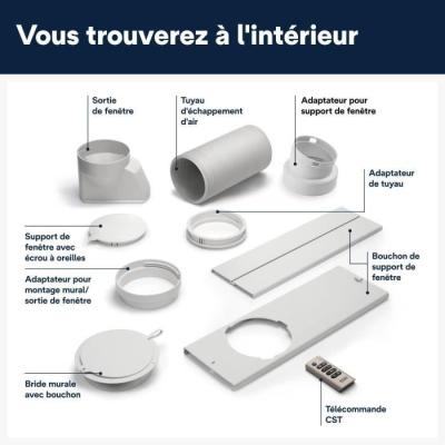 Climatiseur mobile puissant - DELONGHI - PAC EL110 WIFI